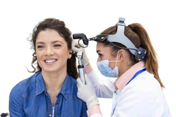 hearing exam otolaryngologist doctor checking woman s ear using otoscope auriscope medical clinic 1 11zon removebg preview